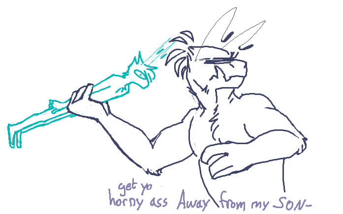 throw him like a javelin