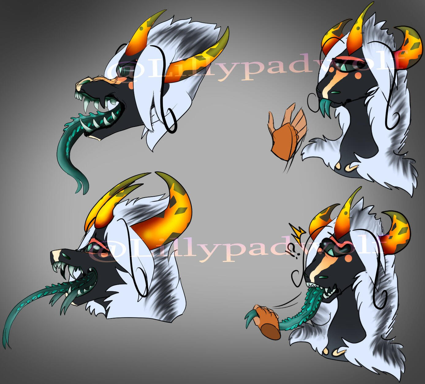 art by @LillypadWolf